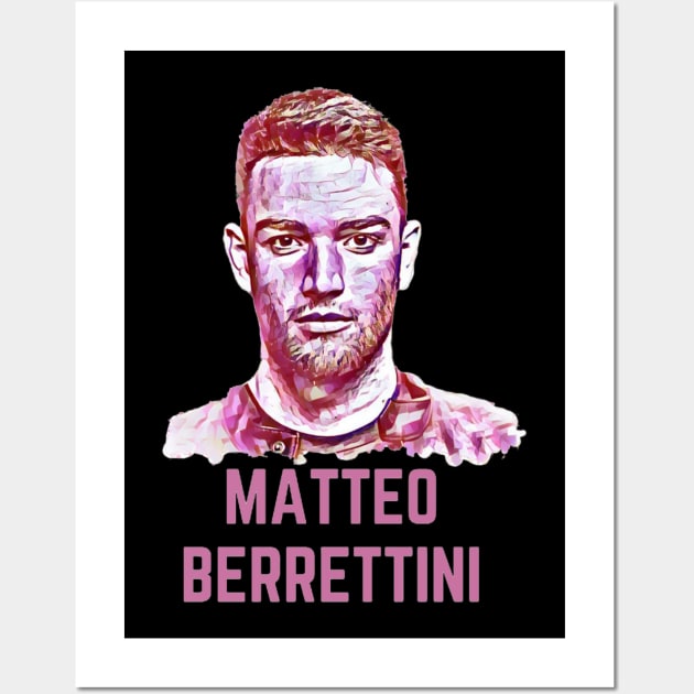 Matteo Berrettini Wall Art by BorodinaAlen